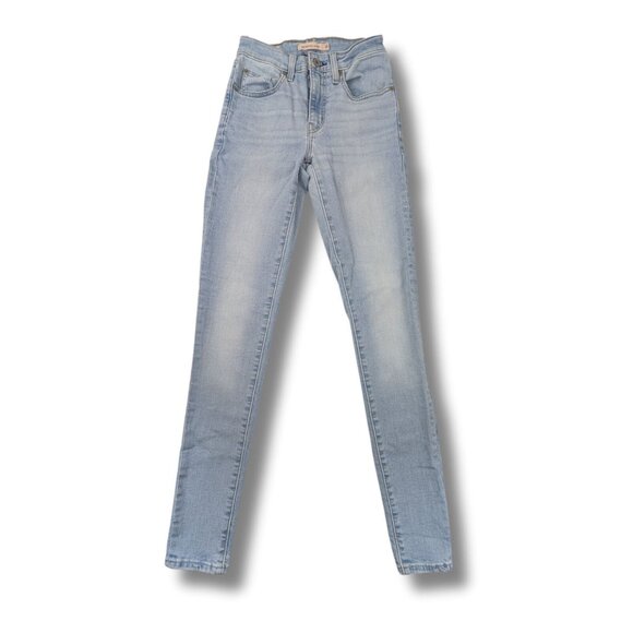 Levi's Denim - Levi’s Premium 721 High Rise Skinny Jeans Light Wash 24x30 Women’s Denim